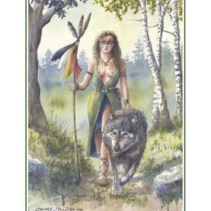 La chamane et le loup