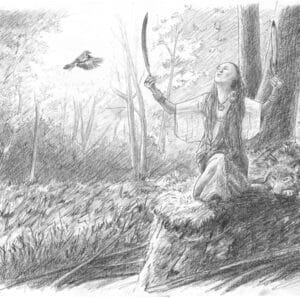 La chamane et le monde d'en haut